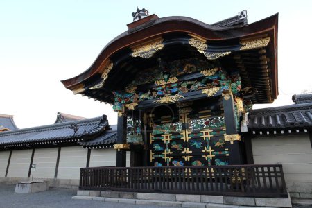 Photo for Karamon Gate in Nishi Hongwanji Temple, Kyoto, Japan - Royalty Free Image