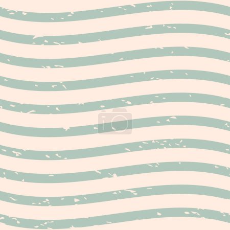 Illustration for Vintage stripes full of endless pattern, for textiles for any fabric and print - Royalty Free Image