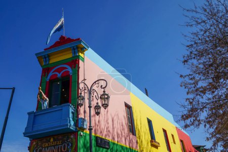 Photo for View of the suburb la boca in the center of buenos aires. - Royalty Free Image
