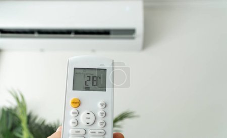 Photo for Increasing room temperature to combat the cold. - Royalty Free Image