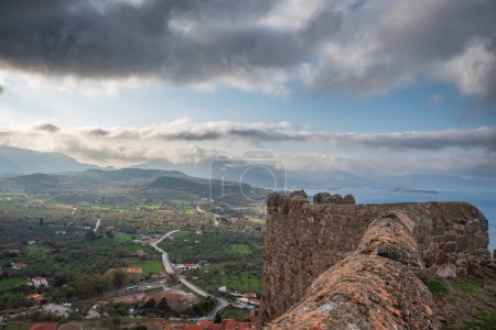 Photo for Various views from the castle on top of molyvos town of lesbos island - Royalty Free Image