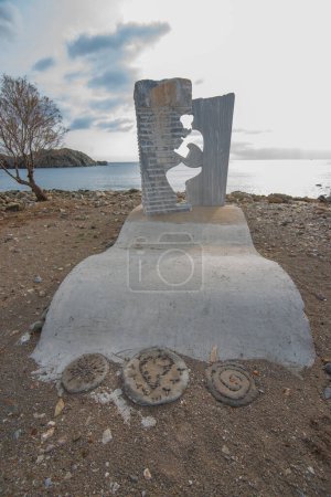 Téléchargez les photos : Différentes vues de différents points de l'île de Lesbos - en image libre de droit