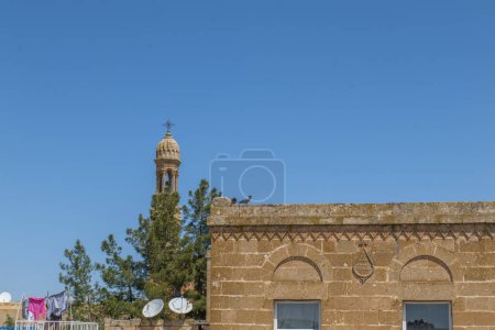 Mardin Midyat Bezirk touristische Altstadt allgemeine Ansichten tagsüber Fotos der Straßen