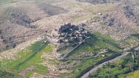 Kalecik Dorf Mardin Luftaufnahmen aus verschiedenen Blickwinkeln