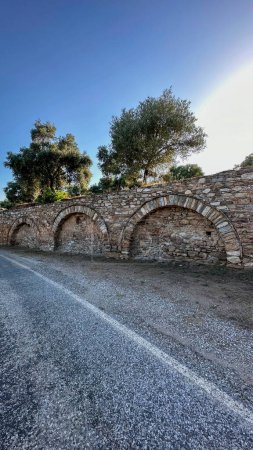 Foto de Varias fotos de la antigua ciudad de Nysa situada dentro de los límites de la provincia de Aydin - Imagen libre de derechos