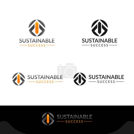Illustration for Vector construction logo design template - Royalty Free Image