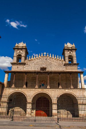 Photo for Church San Juan Bautista of Vilcashuaman, Ayacucho, Peru. It was built at the end of the 16th century - Royalty Free Image