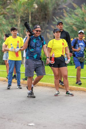 Foto de IRONMAN 70.3 LIMA, Atleta competidor PERÚ - 23 DE ABRIL DE 2023 - Imagen libre de derechos