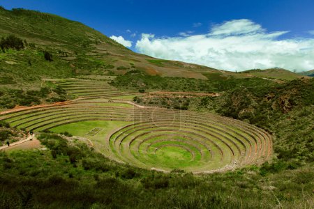 Foto de Centro Arqueológico Moray, Cusco Perú - Imagen libre de derechos