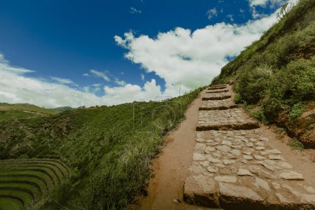 Foto de Hermoso paisaje del valle de los incas - Imagen libre de derechos
