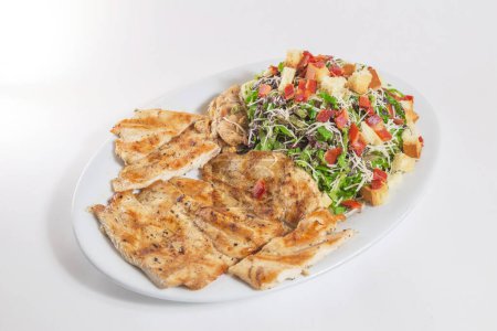 Photo for Chicken breast with salad - Royalty Free Image