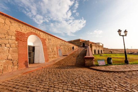 The Real Felipe Fortress is a military building built in the eighteenth century in the bay of Callao, Lima Peru.