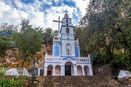 Téléchargez les photos : Eglise et belvédère du Cerro Santa Apolonia - Cajamarca - en image libre de droit