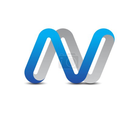 N Logo Design Vektor Vorlage