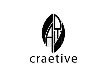 Une lettre Q Logo Leaf avec concept créatif. modèle de conception vectorielle.