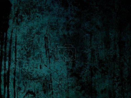 Old distressed vintage grunge texture.Abstract Dark Green grungy stucco wall background in cold mood.Art Rough Stylized Texture.dark concrete floor or old grunge background with Rough Texture.Abstract Darkness Effect Dark Light Color Effects.