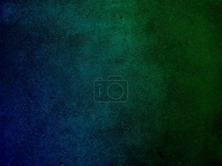 Textura grunge vintage angustiada antigua.Fondo de pared de estuco grueso azul verde abstracto en estado de ánimo frío.Art Rough Stylized Texture.Suelo de hormigón oscuro o fondo grunge antiguo con textura áspera.Efecto de oscuridad abstracta Efectos de color de luz oscura.