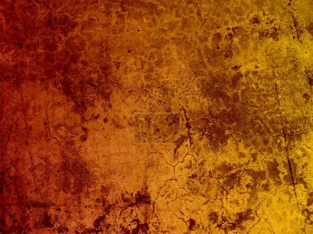 Old distressed vintage grunge texture.Abstract Brown Yellow grungy stucco wall background in cold mood.Art Rough Stylized Texture.dark concrete floor or old grunge background with Rough Texture.Abstract Darkness Effect Dark Light Color Effects.