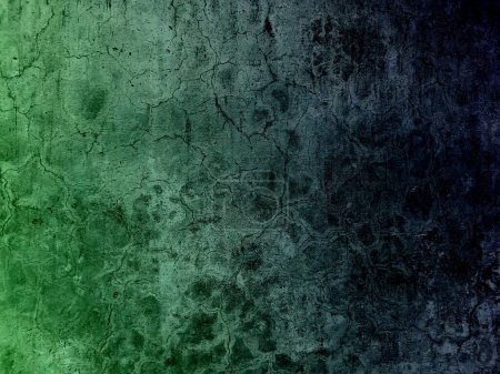 Old distressed vintage grunge texture.Abstract Green grungy stucco wall background in cold mood.Art Rough Stylized Texture.dark concrete floor or old grunge background with Rough Texture.Abstract Darkness Effect Dark Light Color Effects.