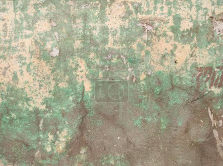 Photo for Peeled Texture of old concrete wall for background exposed concrete.Rough And Dirty Peeled Grunge Background Texture,Dirty Splash Painted Wall,Abstract Splashed Art.Concrete wall color for background.old grunge textures with scratches and cracks. - Royalty Free Image