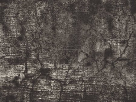 Foto de Fondo Textura de pared gris grunge abstracto en ruinas rayado. Textura de pared de hormigón crudo. Fondo de textura de pared de estuco gris. patrón útil como fondo o textura Azulejo cerámico.Una textura arenosa, marcada con calabazas, desgastada para pergamino o fondo de documento - Imagen libre de derechos