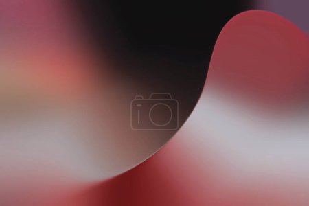 Abstract deep red gradient on shiny metal, light shadow effects background. Ideal for wallpaper, canvas, presentation, template, more creative 