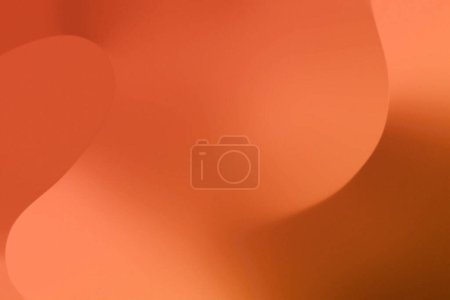 Orange brown on wave dynamic abstract background.