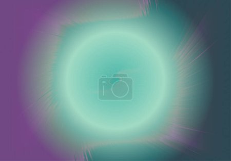 Photo for Abstract background of blue circle on purple tones - Royalty Free Image