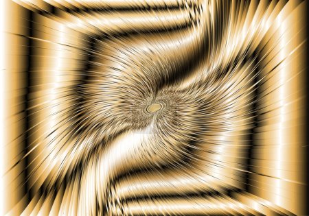 Photo for Background in tribal tones, yellow, black and white. square swirl - Royalty Free Image