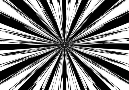 Photo for Deep background in black on white. black and white tent - Royalty Free Image