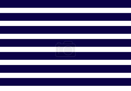 Photo for Black and White horizontal Stripe Pattern - Royalty Free Image