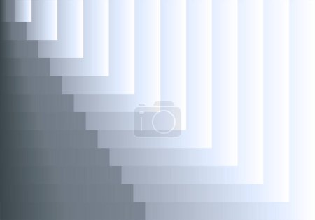 Photo for Stairs background in gray and white tones - Royalty Free Image