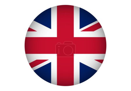 Photo for UK pin icon, United Kingdom - Royalty Free Image
