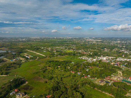 Foto de Centro comercial e industrial de la ciudad de Zamboanga. Mindanao, Filipinas. - Imagen libre de derechos