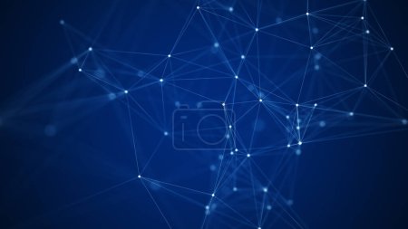 Ai-Netzwerk-Plexus-Technologie Hintergrund