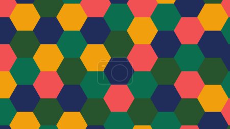 Photo for Abstract geometric ornamental seamless pattern. design background, vector illustration - Royalty Free Image