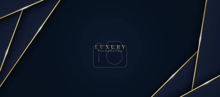 Photo for Luxury and elegant vector background illustration, business premium banner for gold and silver and jewelry - Royalty Free Image