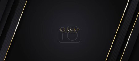 Elegant luxury background vector illustration, luxury premium banner