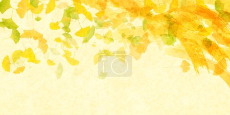 Téléchargez les photos : Couleur automne érable arbre Ginkgo Arrière-plan - en image libre de droit