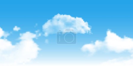 Téléchargez les photos : Ciel bleu nuage paysage arrière-plan - en image libre de droit