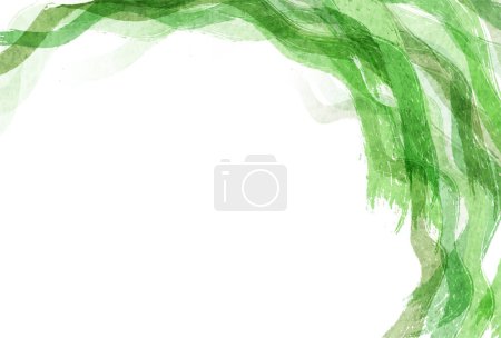 Papel japonés fresco verde fondo de verano