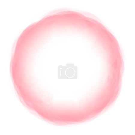 Ilustración de Círculo remolino pastel icono rosa - Imagen libre de derechos