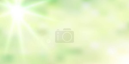 Illustration for Fresh green Japanese paper Watercolor Landscape Background - Royalty Free Image