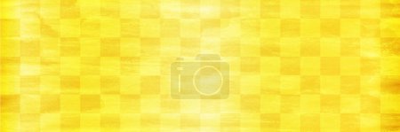yellow Japanese paper check watercolor background