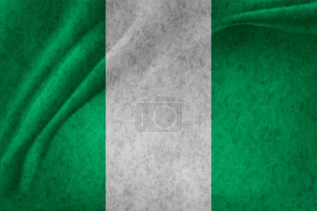 Nigeria Country Flag World Background
