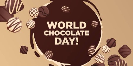 Journée mondiale du chocolat Bannière Post
