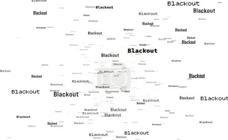 Blackout. Collapse of the energy supply.  Or mental blackout, physiological problems.