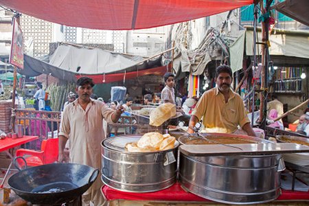 Photo for A view from the Famous Food Street, Lahore, Pakistan - Royalty Free Image