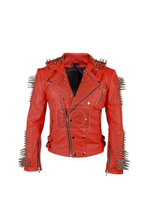 Photo for Leather jacket new fashion - Royalty Free Image