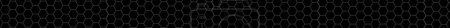 Ruban long horizontal motif nid d'abeille noir. Bande noire de forme horizontale. Design prismatique ou hexagonal de forme en couleur blanche. Ruban réfléchissant noir